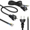 Qoltec Kabel zasilający SCHUKO CEE 7/7 (E/F) | miedź Cu | odizolowany lutowany | 3x0.75mm2 | 3m